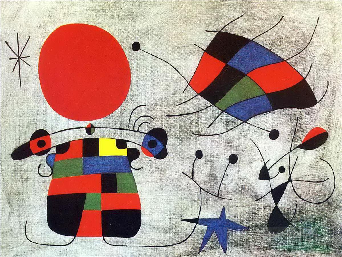 Das Lächeln der Flamboyant Wings Joan Miró Ölgemälde